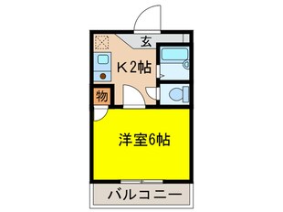 明光ハウスの物件間取画像